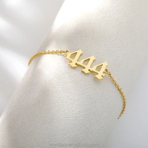 New 444 Bracelet, Anklet